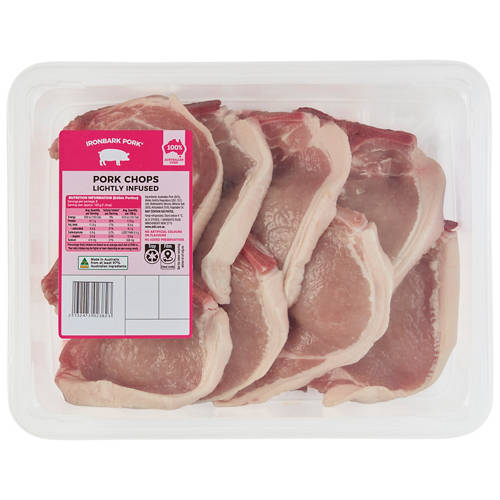 Pork Bulk Pork Chops Product Image Front shot 01